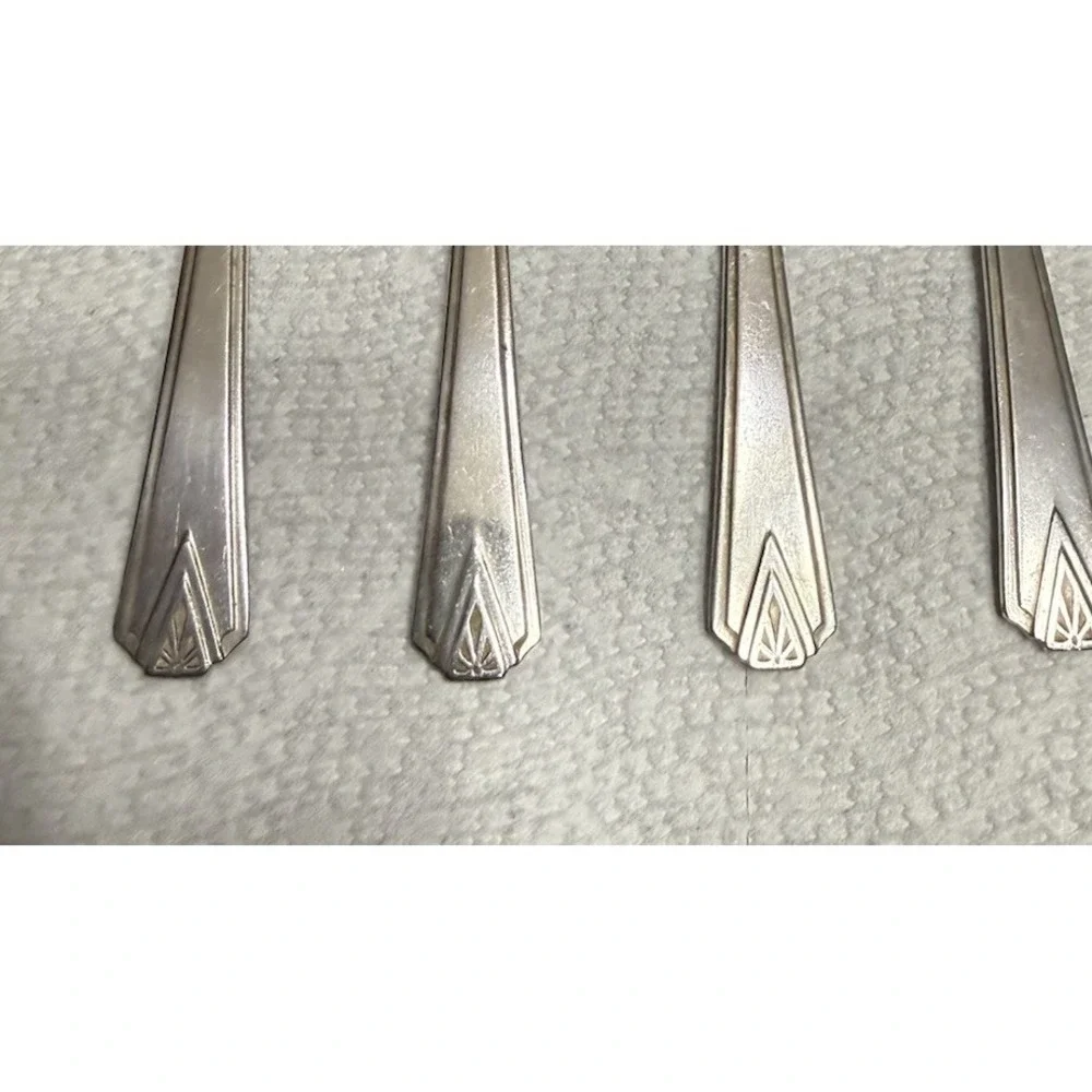 Community Plate‎ Milady Salad Forks Set of 4 – 1940 Silverplate Replacement
